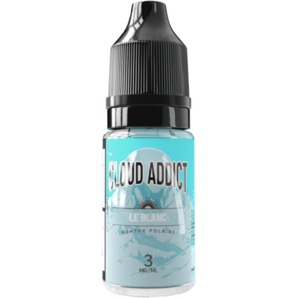 Une menthe polaire franche et cristalline. Le Blanc offre une fraîcheur extrême et équilibrée en 10 ml.
