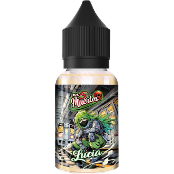 Avec Lucia, Kawaii revisite le bubble gum américain en version concentré. Gourmand, sucré et régressif, ce concentré DIY de 30 ml est une véritable friandise à vapoter.