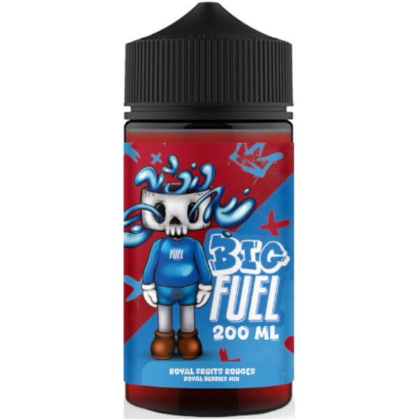 Fraise, mûre, framboise et cassis s’unissent dans un mix puissant. Big Fuel propose un classique revisité en 200 ml.