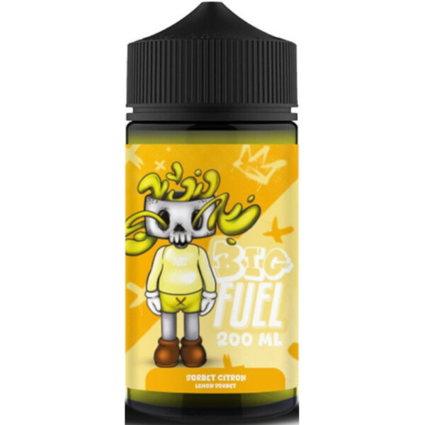 Big Fuel signe un citron vif et sucré façon sorbet. Un format 200 ml frais, acidulé et inspiré du street art.