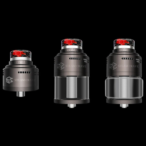 Aromamizer Plus V4 RDTA Steam Crave gunmetal