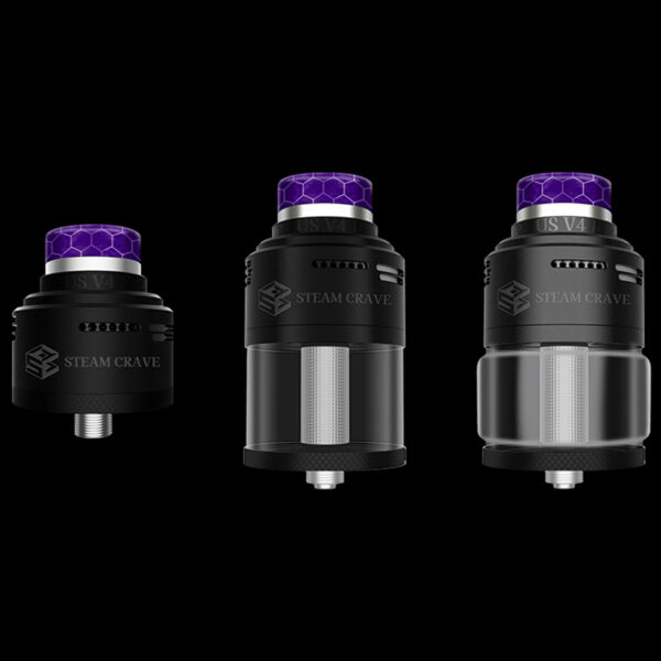 Aromamizer Plus V4 RDTA Steam Crave matt black