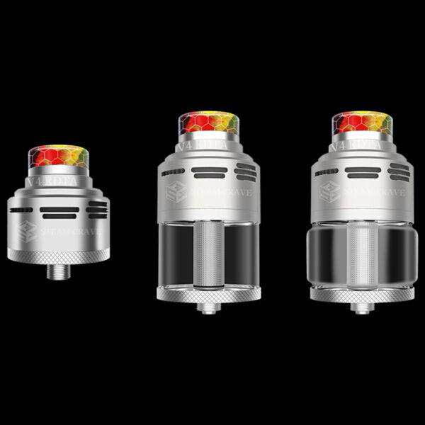 Aromamizer Plus V4 RDTA Steam Crave silver
