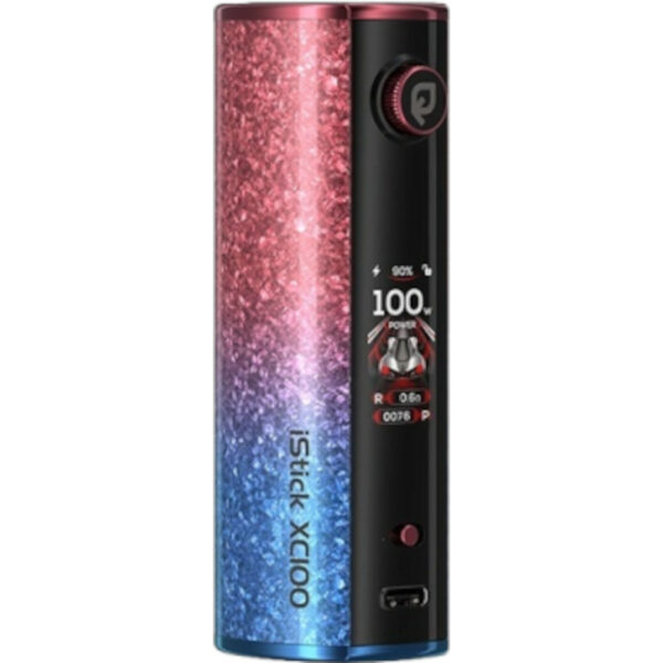 Box iStick XC100 Eleaf 18650-21700 red-blue gradiant