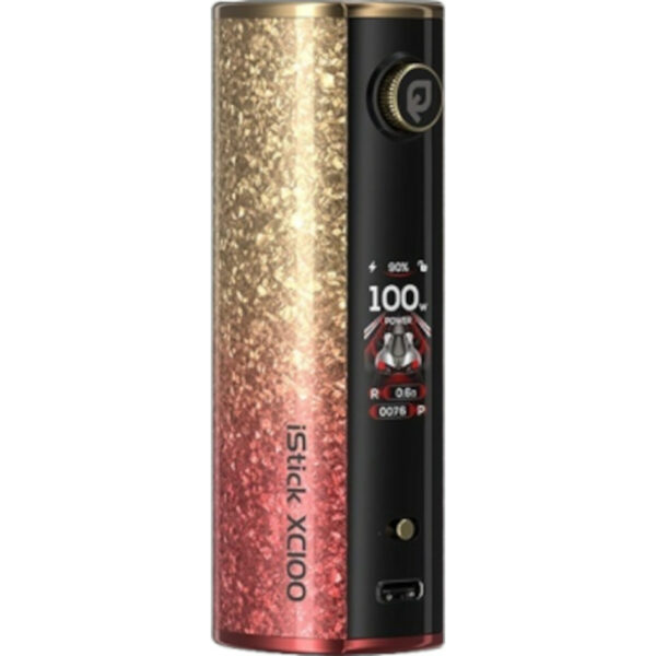 Box iStick XC100 Eleaf 18650-21700 red-yellow gradiant