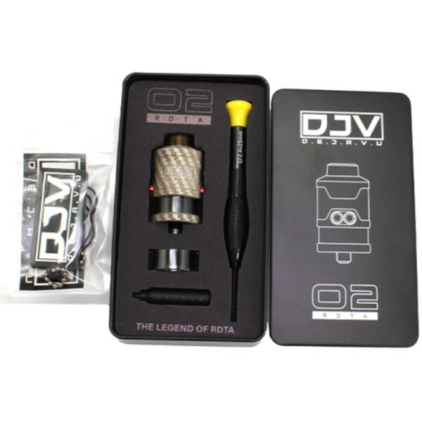 DJV RDTA V2 26mm Limited Edition DJV 5.2 ml boîte