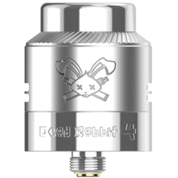 Dead Rabbit 4 RDA 24 mm Hellvape silver