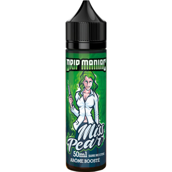 Miss Pear | Drip Maniac | Poire – Amande – Tarte | 50 ml