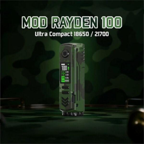 Mod Rayden 100 V2 Military Camo BD Vape 100W 1
