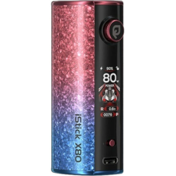 Box iStick X80 Eleaf 3200mAh red-blue gradient