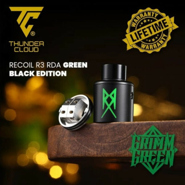Recoil R3 RDA Thunder Cloud Green Black Edition visual
