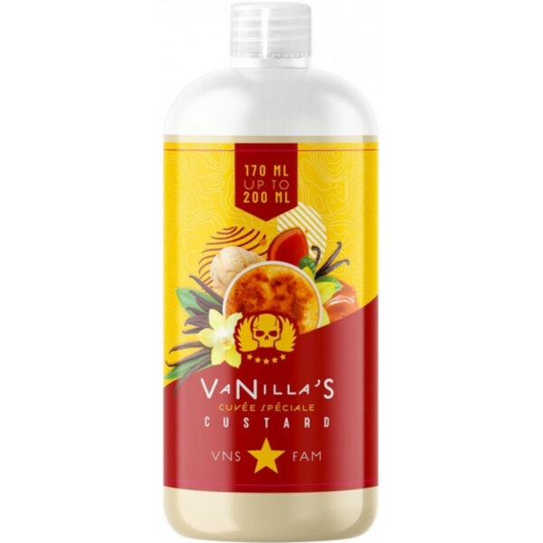Vanilla’s Cuvée Spéciale Custard | VnS Juices | Custard vanille – Caramel | 170 ml