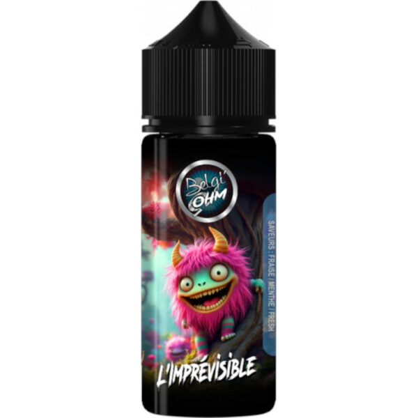 L’Imprévisible | Belgi Ohm | Fraise – Menthe | 50 ml