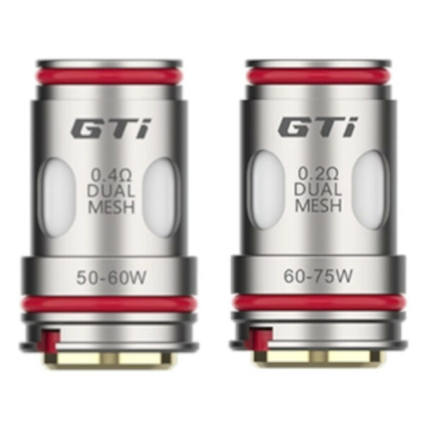 Résistances GTi Dual Mesh Vaporesso 0.2-0.4Ω (5pcs)