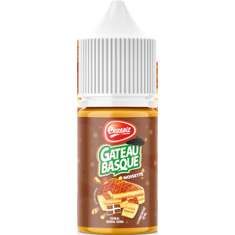 Concentré Gâteau Basque Noisette Chubbiz Mixup Lab 30 ml