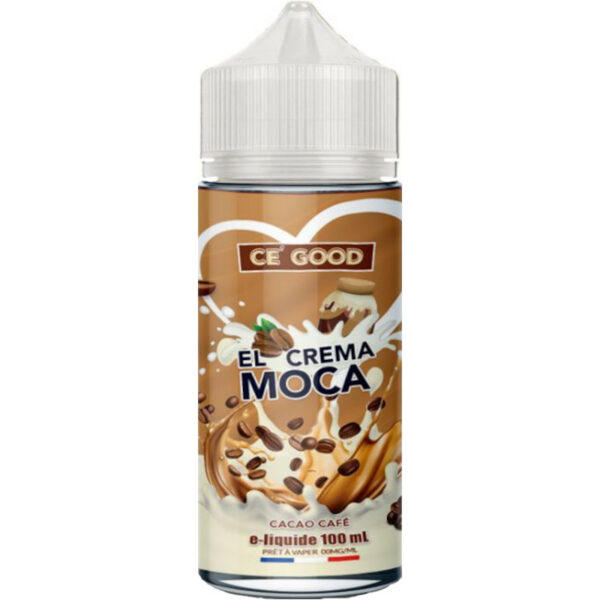 El Crema Moca de CE’GOOD 100 ml