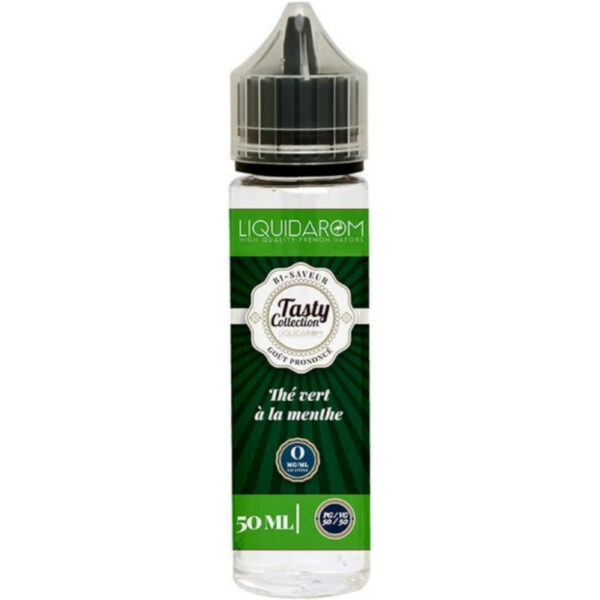 Thé Vert à la Menthe Tasty Liquidarom 50 ml