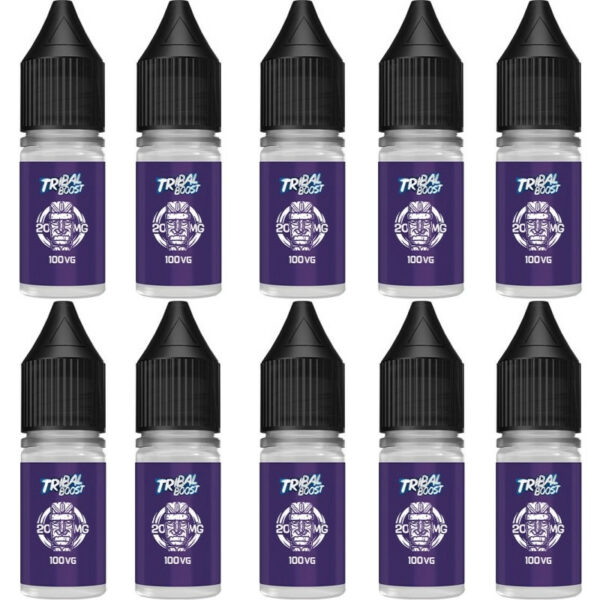 Pack de 10 Boosters de Nicotine 100VG 20mg Tribal Force