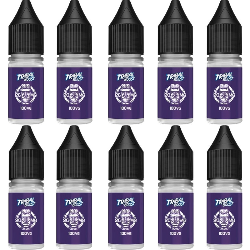 Pack de 10 Boosters de Nicotine 100VG 20mg Tribal Force