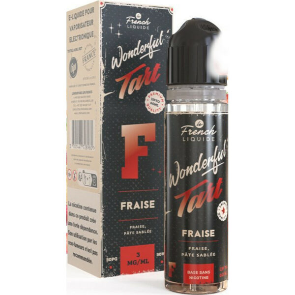 Wonderful Tart Fraise Le French Liquide 60ml
