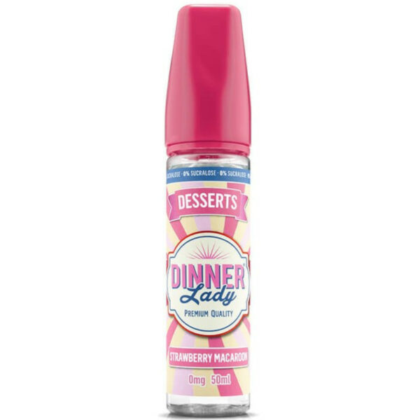 Strawberry Macaroon Desserts Dinner Lady 50ml