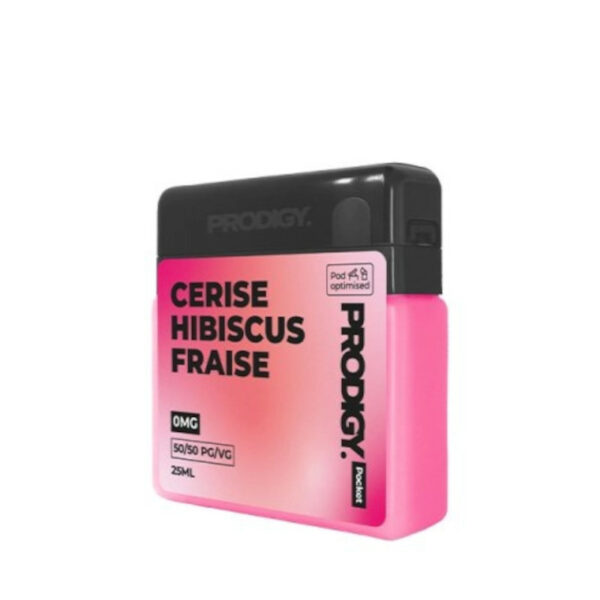 Cerise Hibiscus Fraise Prodigy Pocket Vape Maker 25ml