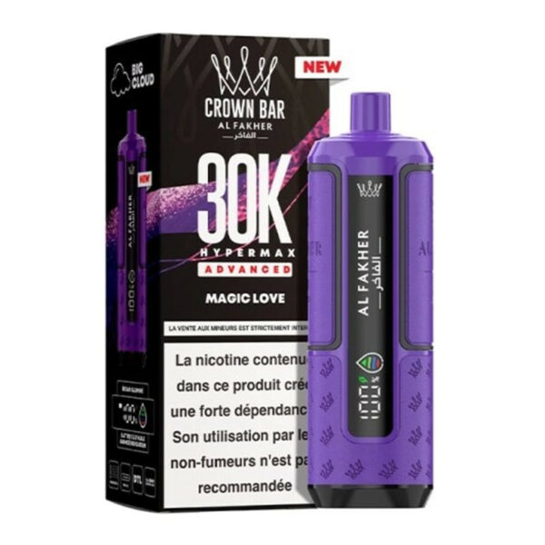 Crown Bar HyperMax 30K Magic Love 30000 bouffées