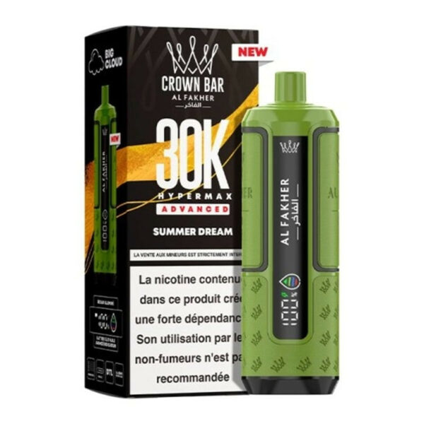 Crown Bar HyperMax 30K Summer Dream puff 30000 bouffées