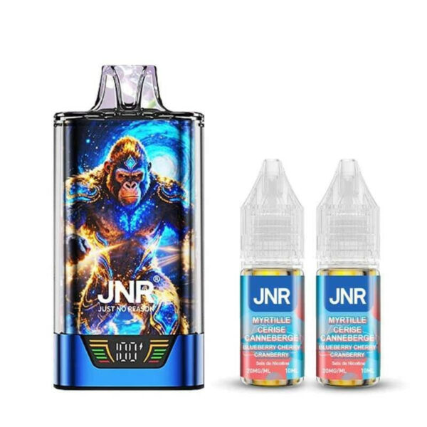 JNR Gorilla X 43K Blueberry Cherry Cranberry 43000 bouffées