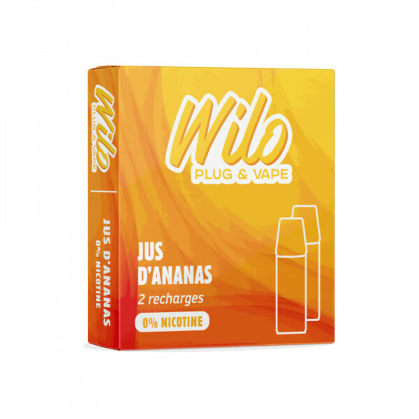 Recharges Wilo Jus d’Ananas pour batterie Wilo