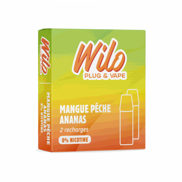 Recharges Wilo Mangue Pêche Ananas pour batterie Wilo