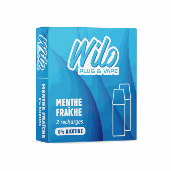 Recharges Wilo Menthe Fraîche pour batterie Wilo