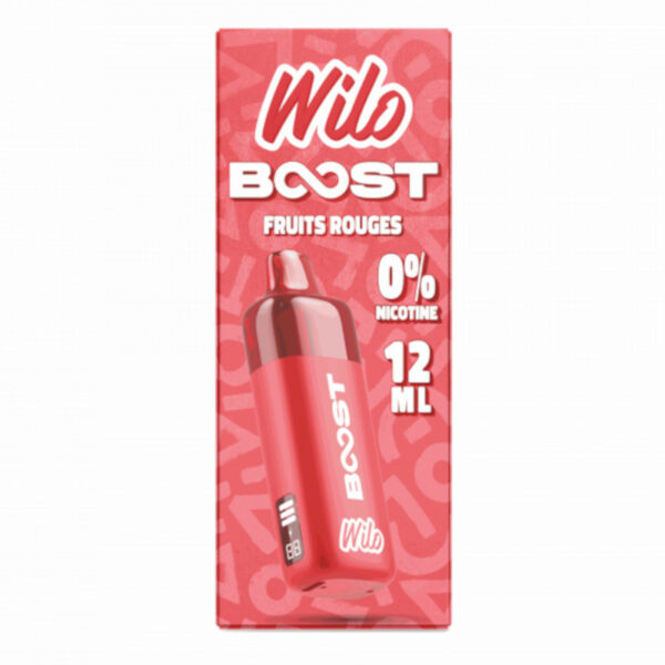 Starter kit Wilo Boost Fruits Rouges avec recharge 2+10 ml