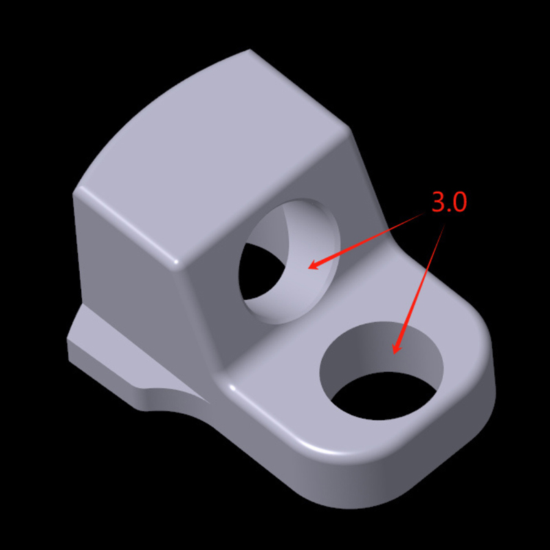 Pin 3 mm DRAM V RTA – KC Mods Airflow ouvert DL