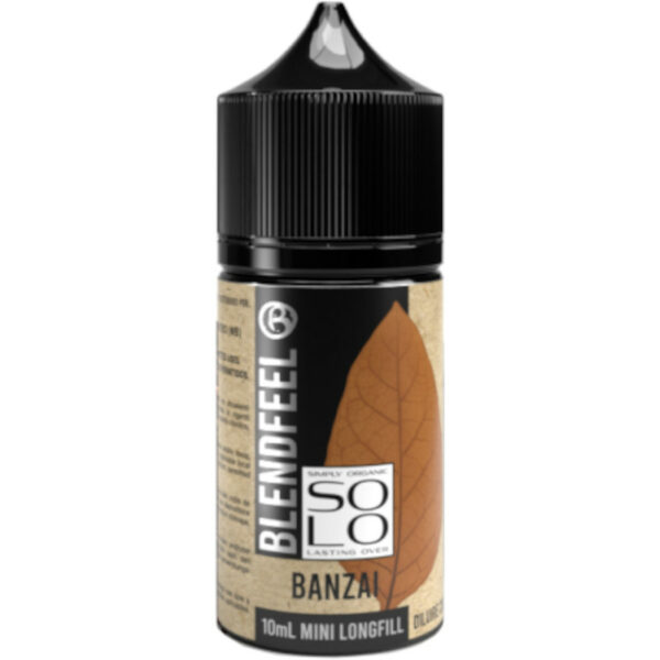 Concentré Banzai Solo Blendfeel extrait tabac 10 ml