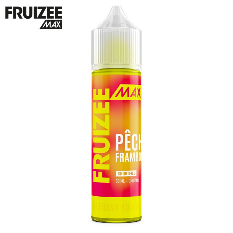 Pêche Framboise Fruizee Max Eliquid France 50 ml