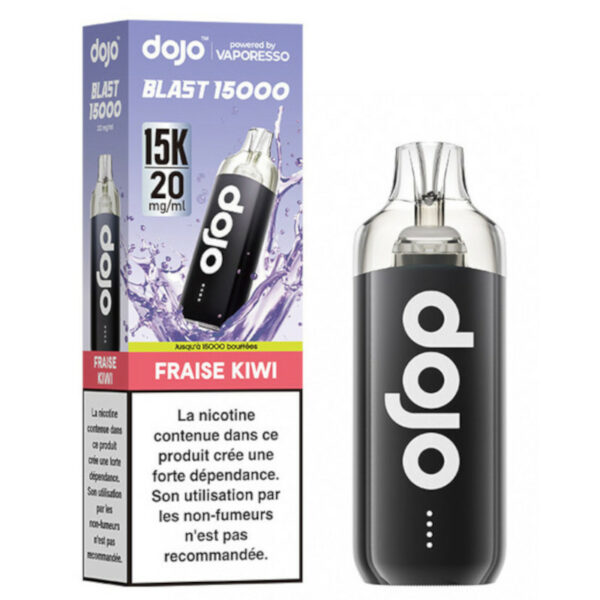 Puff Dojo Blast 15K Fraise Kiwi rechargeable Vaporesso