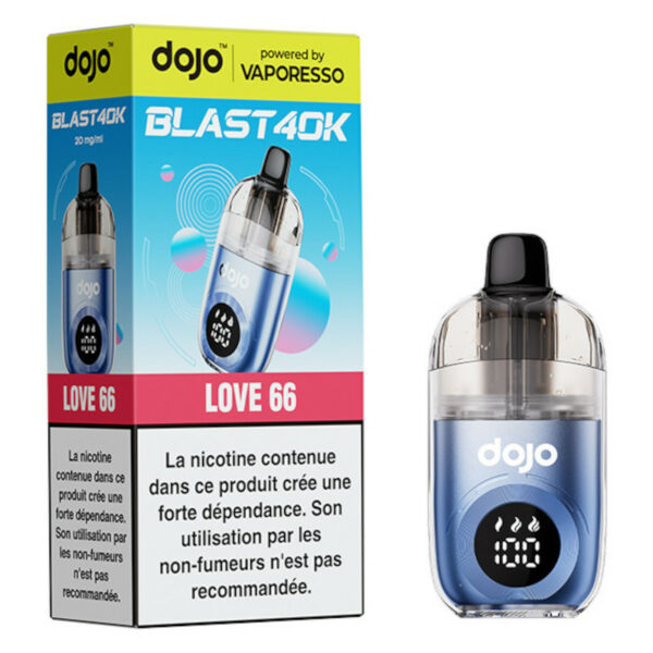 Puff Dojo Blast 40K Love 66 Dojo by Vaporesso