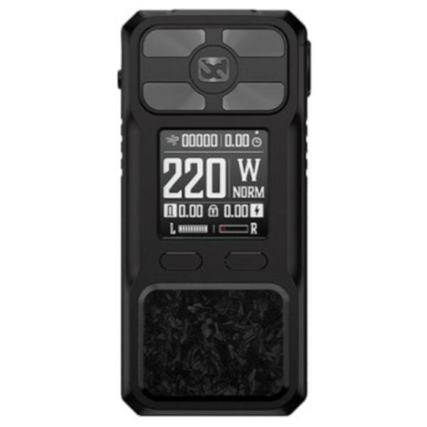 Rayden 220 Full Black BD Vape box 220W double accu
