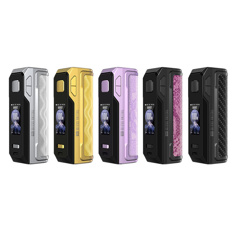 Thelema Solo 100 Pro Lost Vape box 100W simple accu