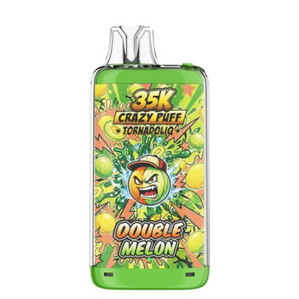 Crazy Puff 35K Double Melon Tornadoliq 35000 bouffées