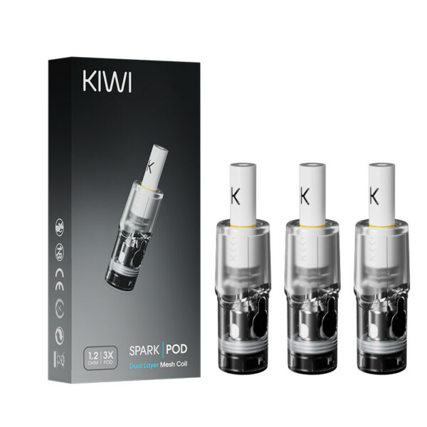 Pod de remplacement Kiwi Spark V2 2ml Kiwi Vapor pack de 3