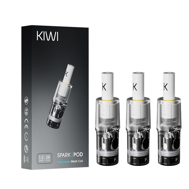 Pod de remplacement Kiwi Spark V2 2ml Kiwi Vapor pack de 3
