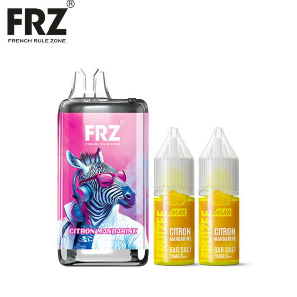 Le Primal 30K Citron Mandarine de Fruizee combine agrumes acidulés et fraîcheur intense dans un format rechargeable pratique.
