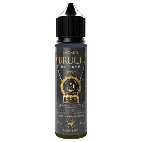 Bruce Réserve | Swoke | Caramel - Vanille - Céréales - Cappuccino | 50ml