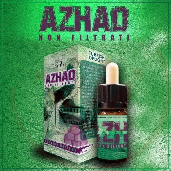 Concentré Turkish Delight Non Filtrati Azhad's Elixirs 10 ml
