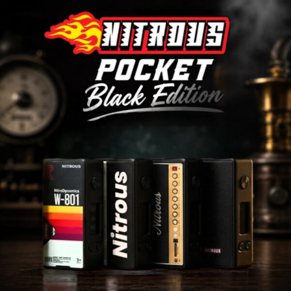 Box Nitrous Pocket Black Edition 80W 18650