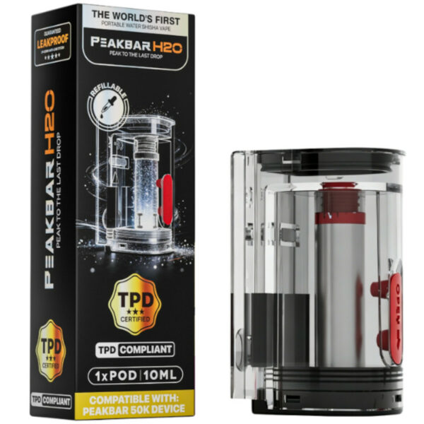 Cartouche H2O Pro Pod Peakbar 10 ml 0.45 Ω