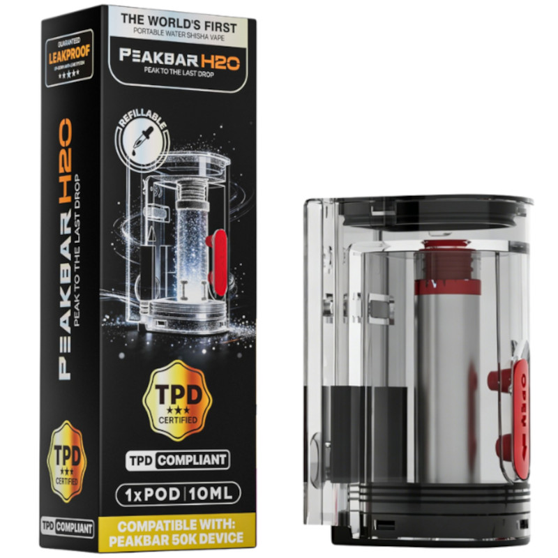 Cartouche H2O Pro Pod Peakbar 10 ml 0.45 Ω