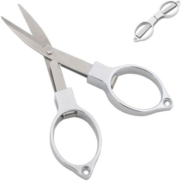 Ciseaux de précision inox pliable
